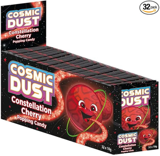 Cosmic Dust Constellation Cherry Popping Candy 10g 1X32