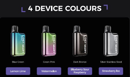 Lost Mary Tappo Prefilled Vape Kit Systems 1X10 pack