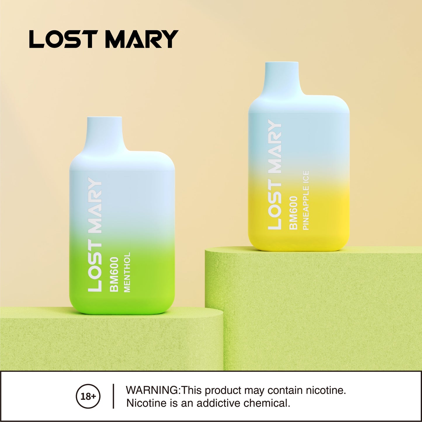 Lost Mary BM600 Disposable Vapes 1X10 pack