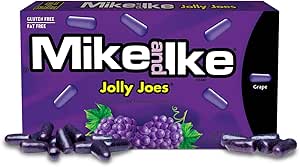 Mike and Ike Jolly Joes Grape Theatre Boxes 1X12 120g