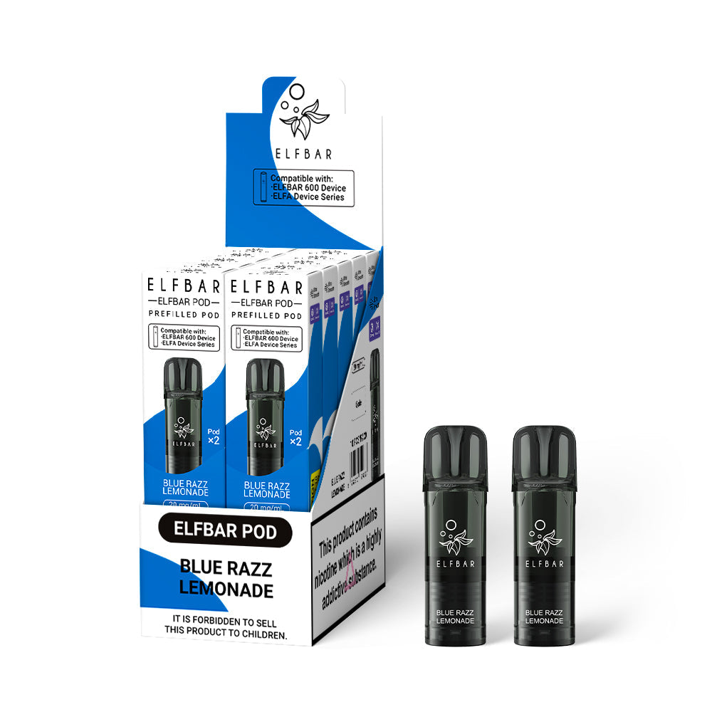 Elf Bar 600 Prefilled Pods 1X10 NEW Compliant