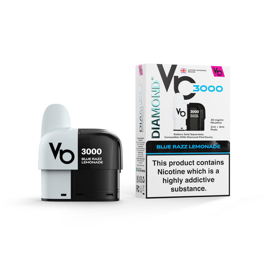 Diamond 3000 Prefilled Pods 1X10 Compliant
