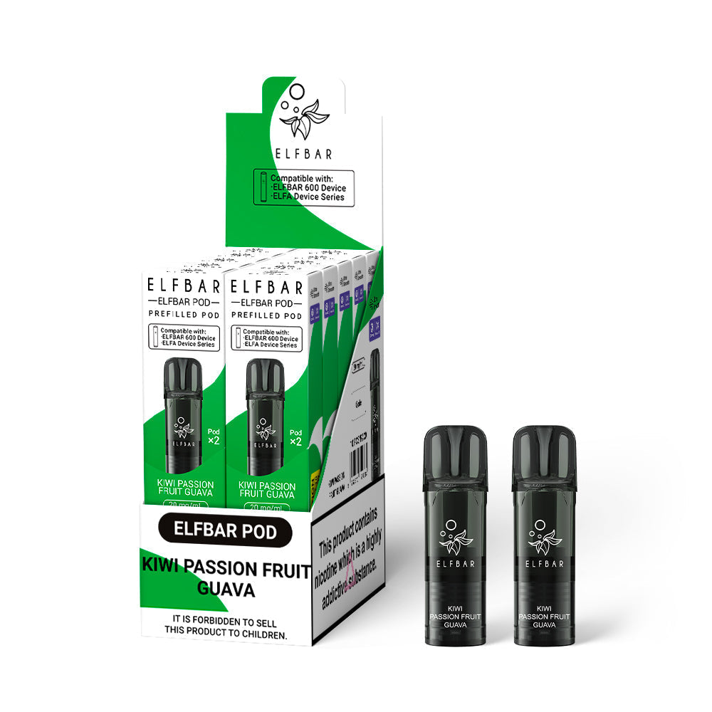 Elf Bar 600 Prefilled Pods 1X10 NEW Compliant