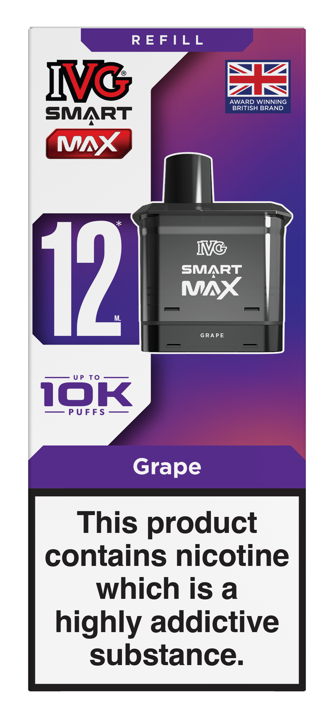 IVG Smart Max Prefilled Pods 1X5 Compliant