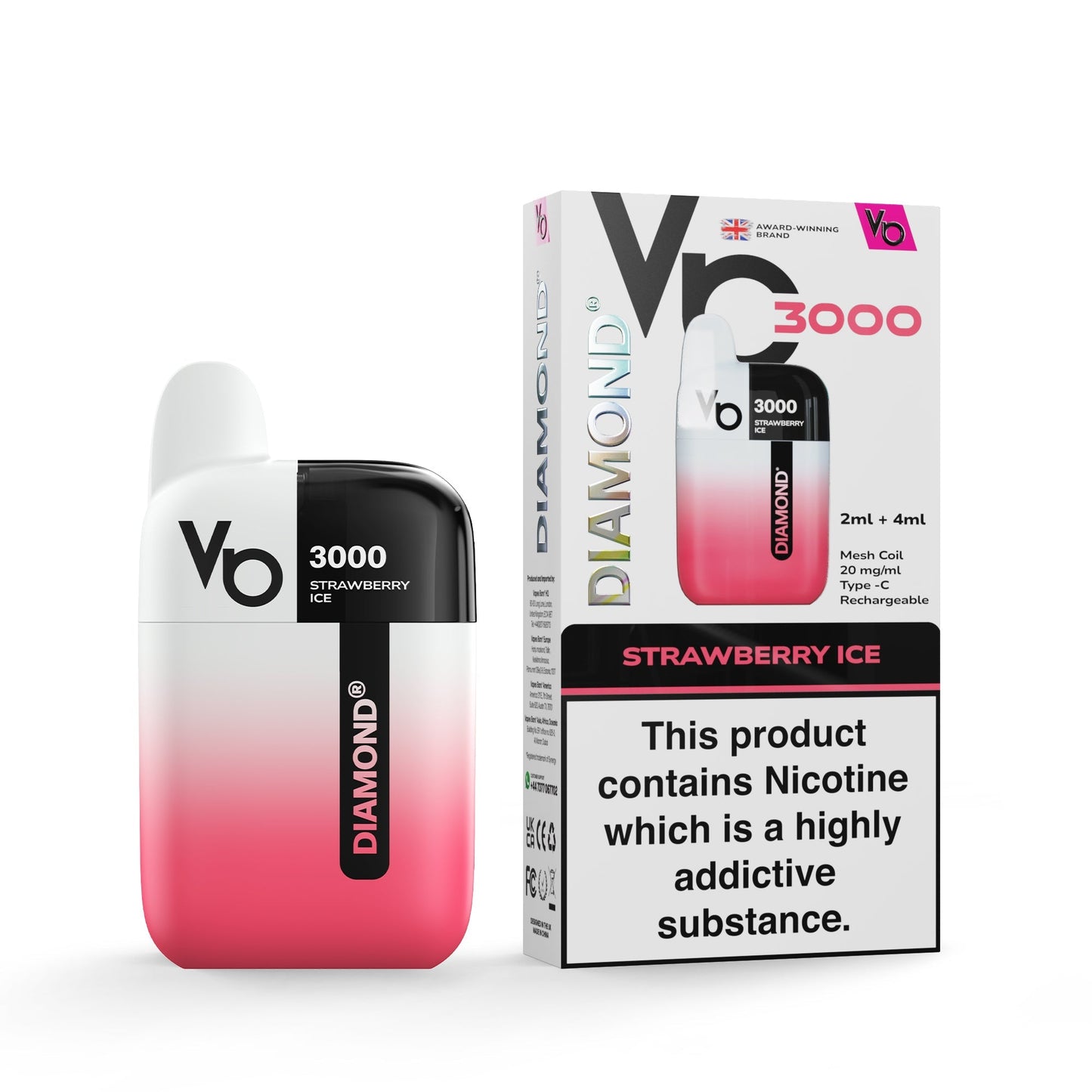 Diamond 6000 Prefilled Pods 1X10 Compliant