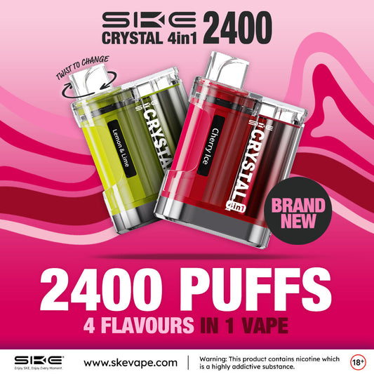 SKE Crystal 4in1 2400 Prefilled Pods Compliant